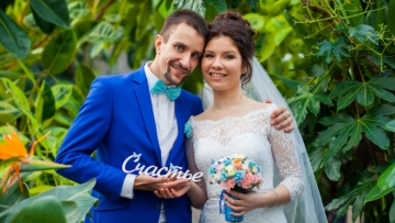 Свадьба в оранжерее Таврического сада